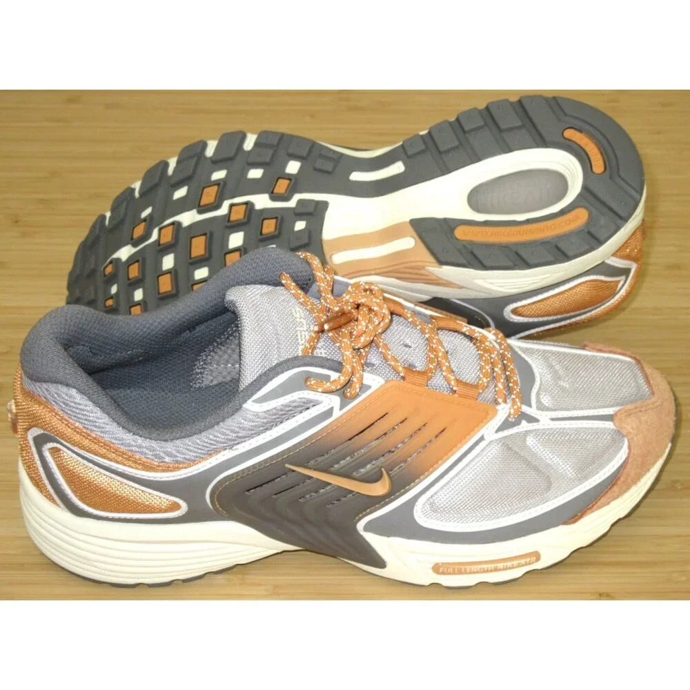 Nike Men's Air Pegasus Wave PRM Running Shoes Grey Copper Moon Sizes NIB
